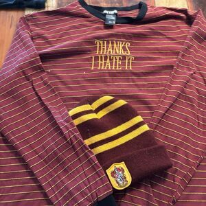 Harry potter shirt and beenie hat bundle